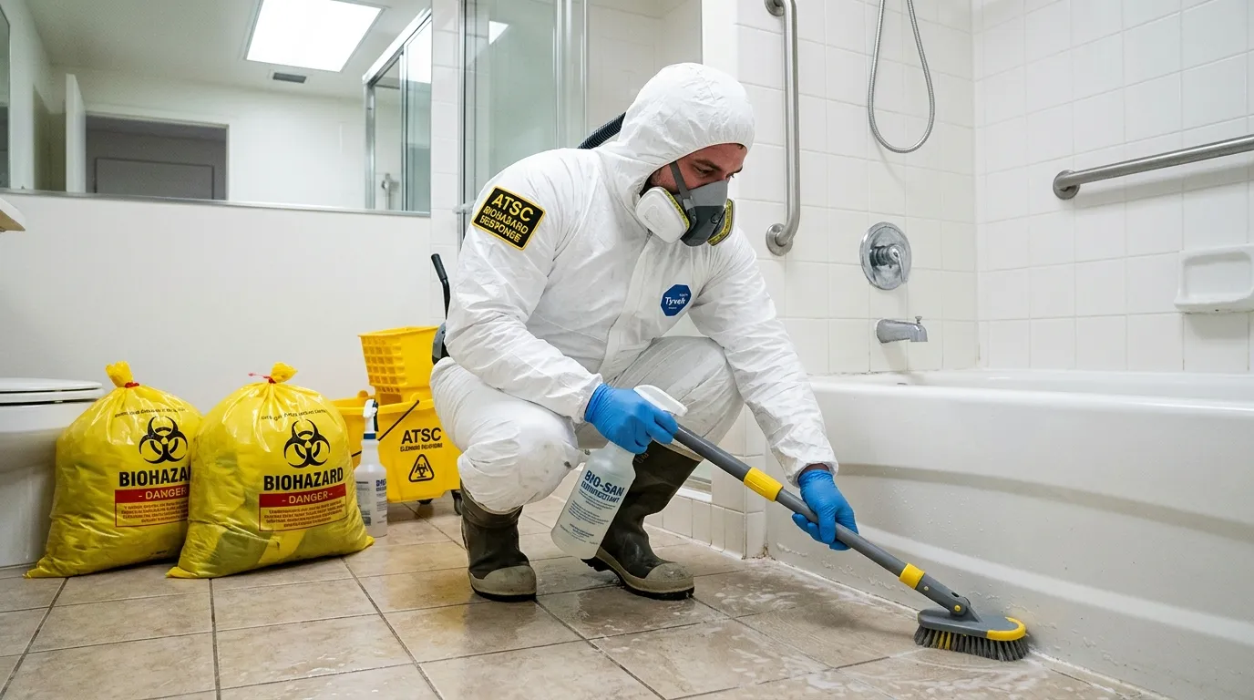 Decontamination equipment deployed for Blood Cleanup in Pevely